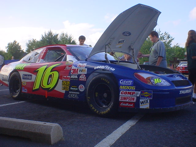 Another View of the Subway NASCAR