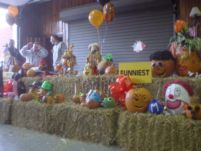 Those are some funny pumpkins!