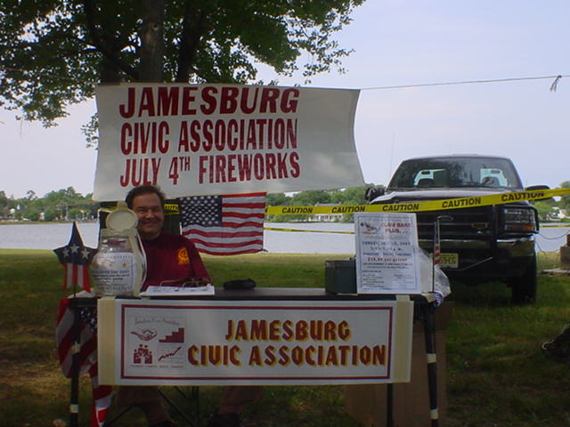 The Jamesburg Civic Association Table
