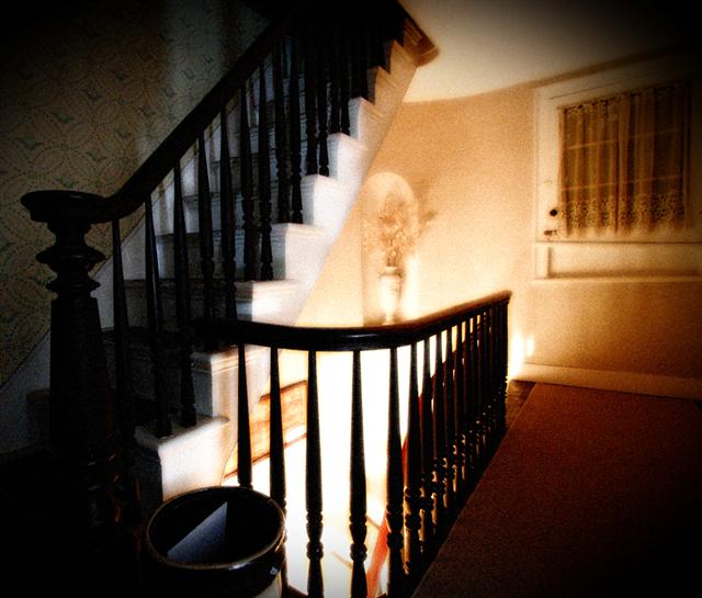 Second floor stairs