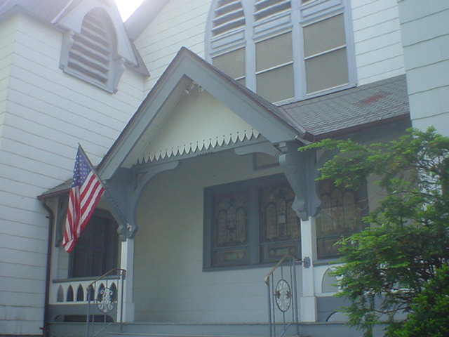 The Front Entrance to the Church.