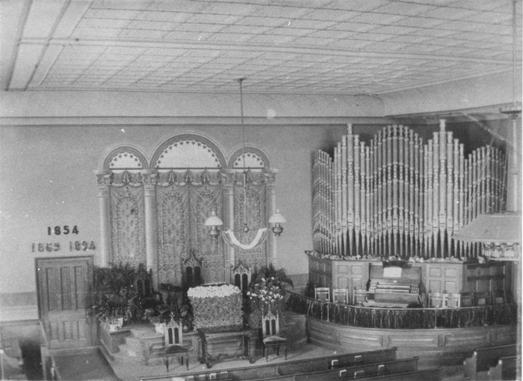 The Renovated Sanctuary in 1894.