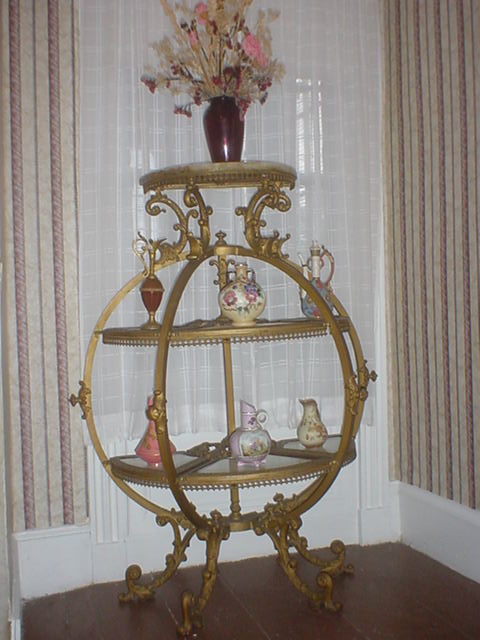 Ralph E. Marryott's Victorian Stand now on Display at Lakeview