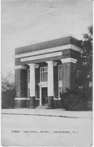 The 'new' First National Bank of Jamesburg