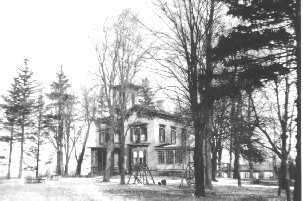 The Dr. J. L. Disney Health Mansion, which was located on Buckelew Avenue, where Tall Tree Apartments now stand.  It was originally home to Issac Buckelew.