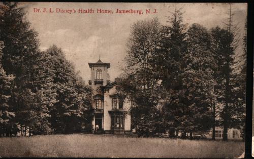 The Dr. J. L. Disney Health Mansion, which was located on Buckelew Avenue, where Tall Tree Apartments now stand.   It was originally home to Issac Buckelew.