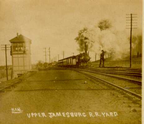 Upper Jamesburg Railroad Yard.