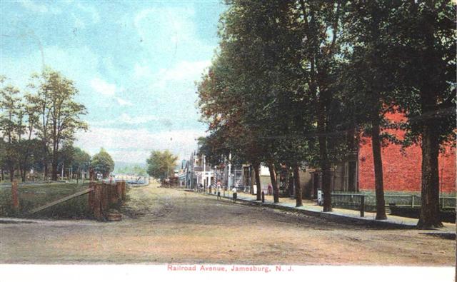 Looking Down West Railroad Ave. in 1908