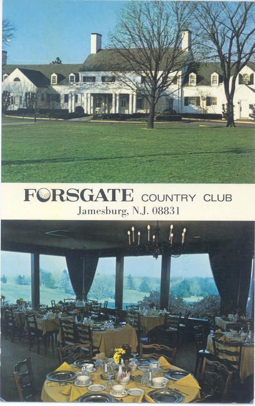Forsgate Country Club Postcard