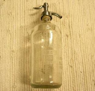 A Jamesburg Bottling Company Seltzer Bottle